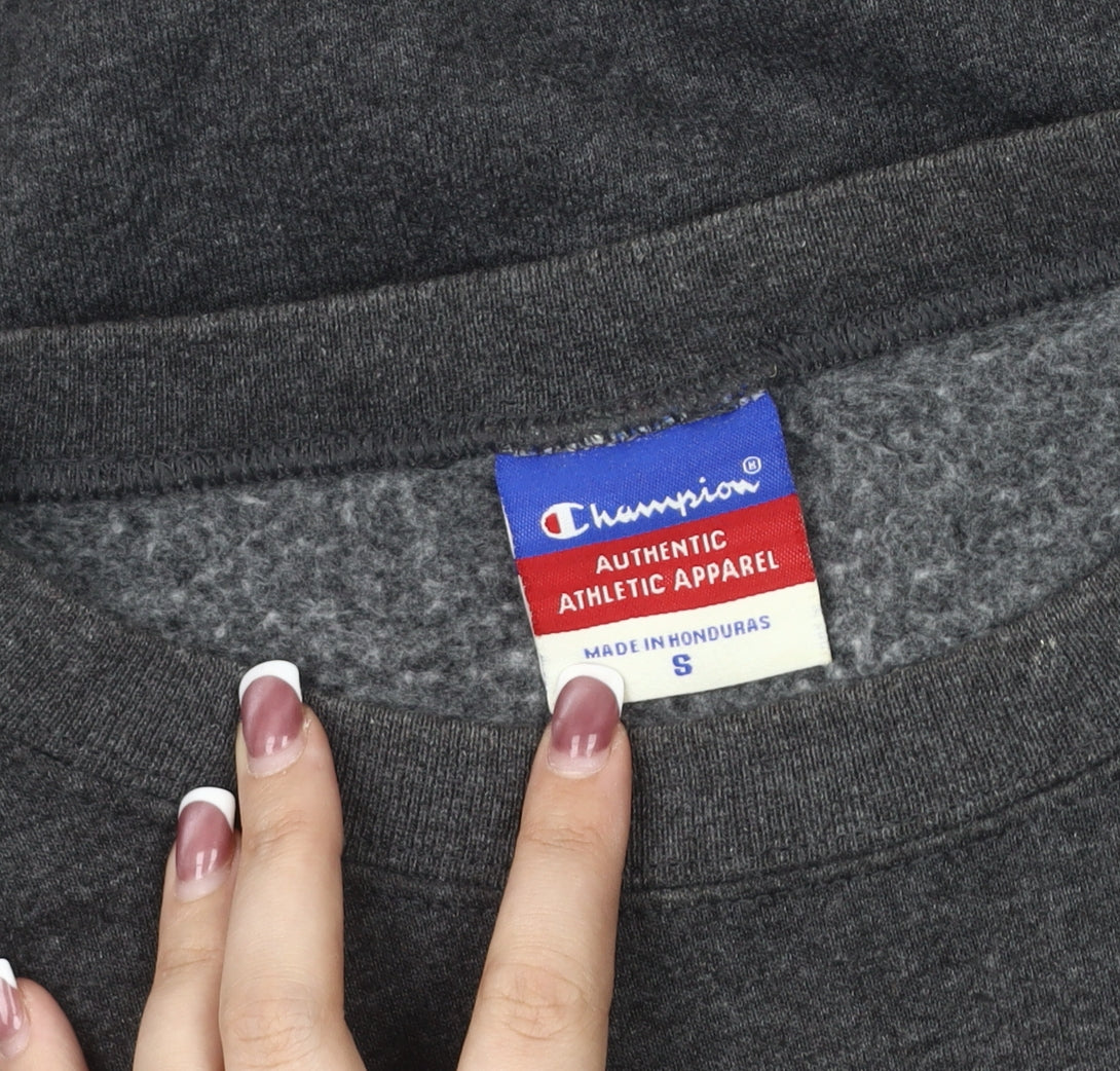 Unisex Adults UK Size S Champion Grey Pullover Sweatshirt