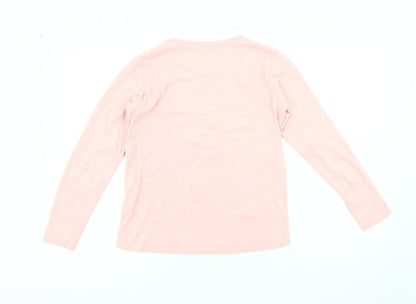 Mountain Warehouse Girls Pink Sequin Star Long Sleeve T-Shirt