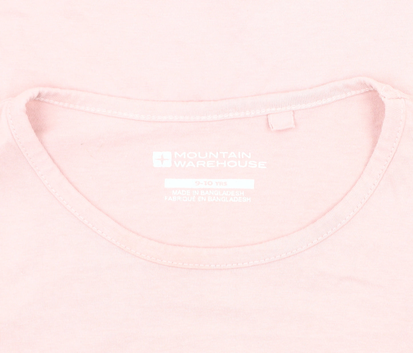 Mountain Warehouse Girls Pink Sequin Star Long Sleeve T-Shirt