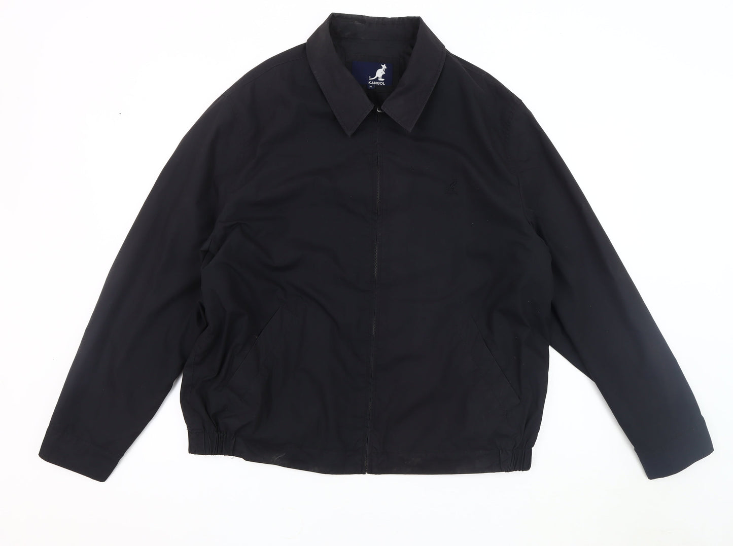 Mens UK Size XL Kangol Black Basic Jacket