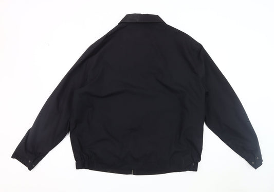 Mens UK Size XL Kangol Black Basic Jacket