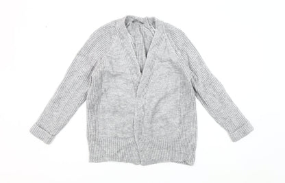 Womens UK Size M Laura Ashley Grey Cardigan Jumper