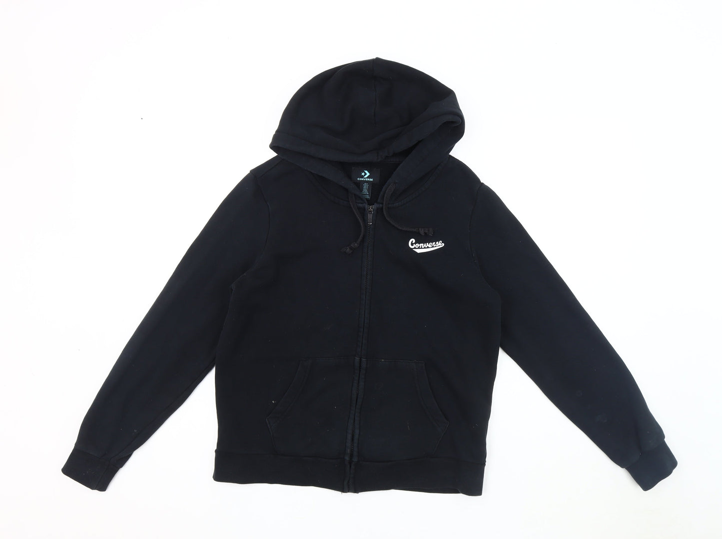 Unisex Adults UK Size M Converse Black Basic Jacket