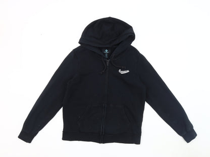 Unisex Adults UK Size M Converse Black Basic Jacket