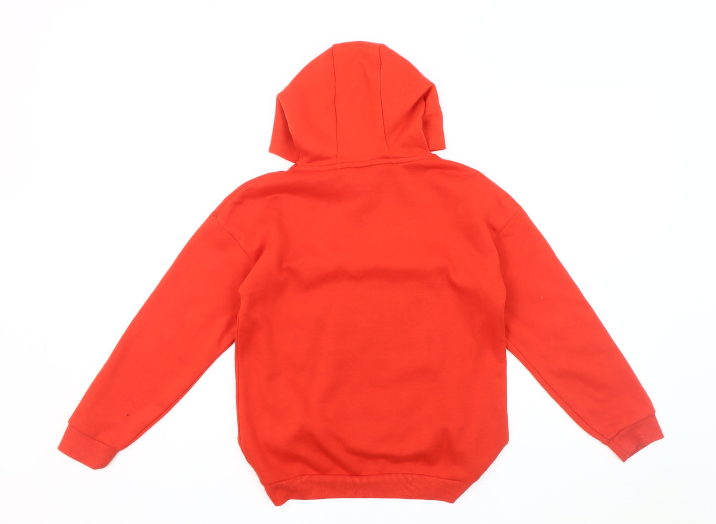Minecraft Boys Red Hoodie 10-11 Yrs Graphic Adventure Mode