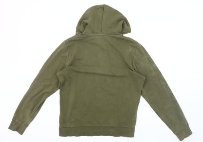 Mens UK Size S JACK & JONES Green Pullover Hoodie