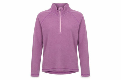 Trespass Women's Purple Fleece Pullover Size M Sweatshirt