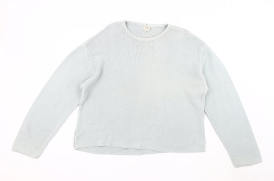 Womens UK Size M Noa Noa White Pullover Jumper