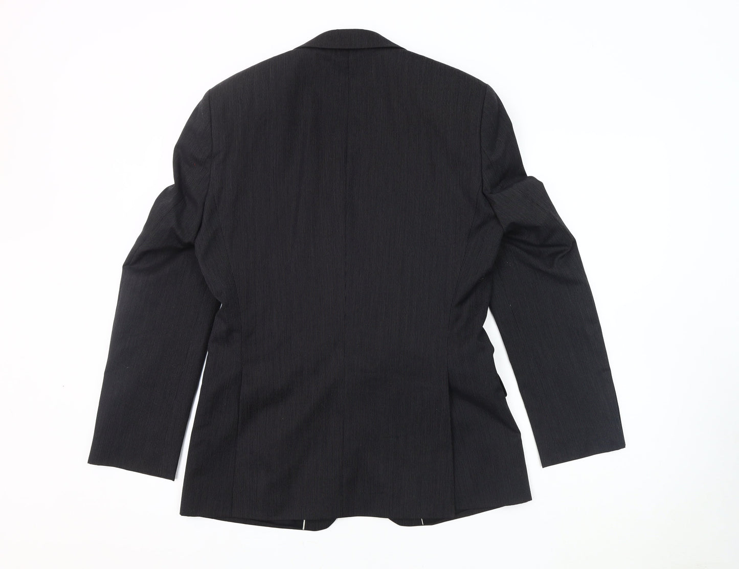Mens UK Size 36 Jeff Banks Regular Black Suit Jacket
