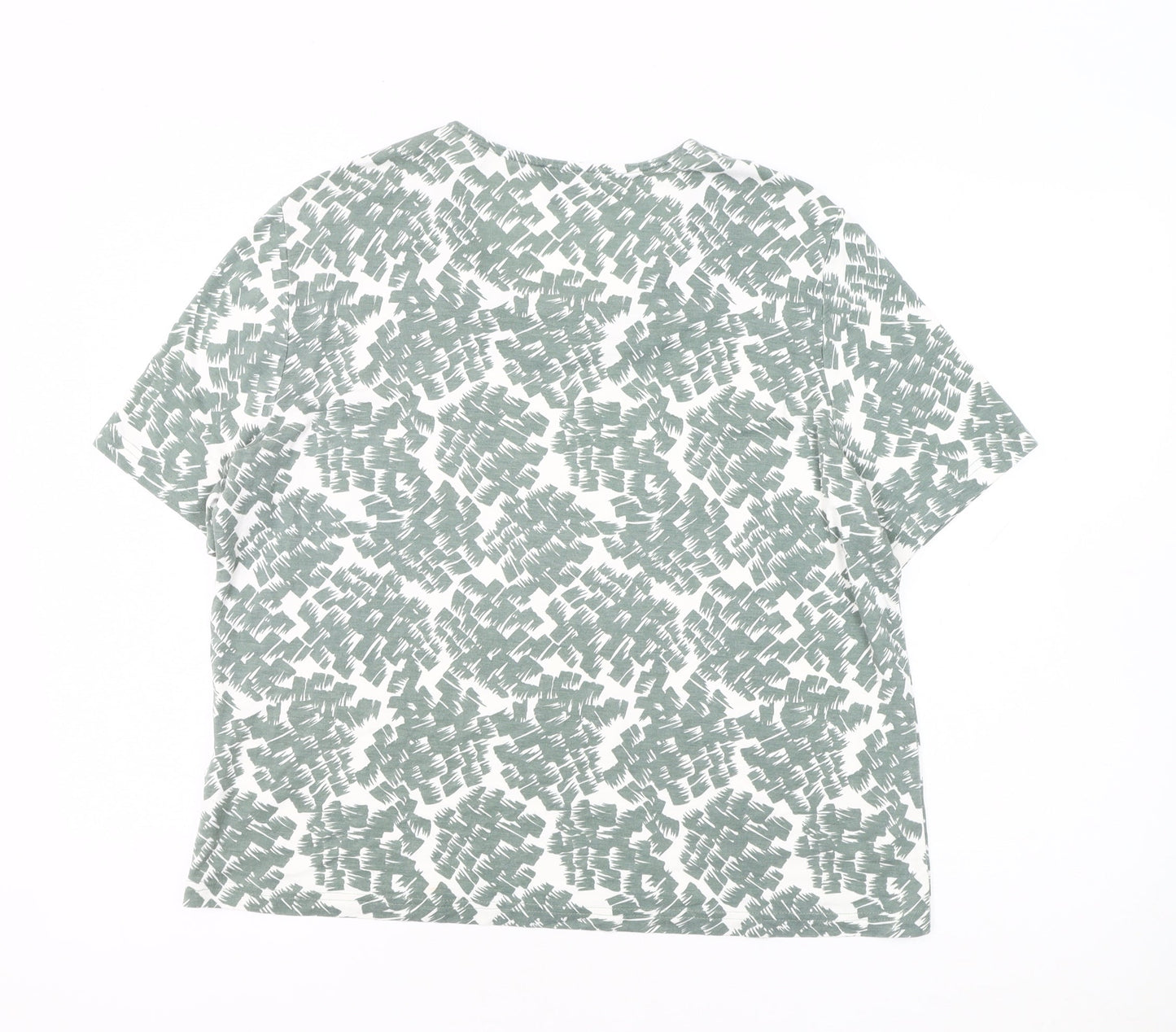 Womens UK Size 16 Eastex Green Basic T-Shirt