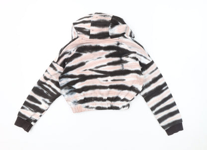 Firetrap Girls Multicoloured Hoodie, 7-8 Years, Fleece, Hooded