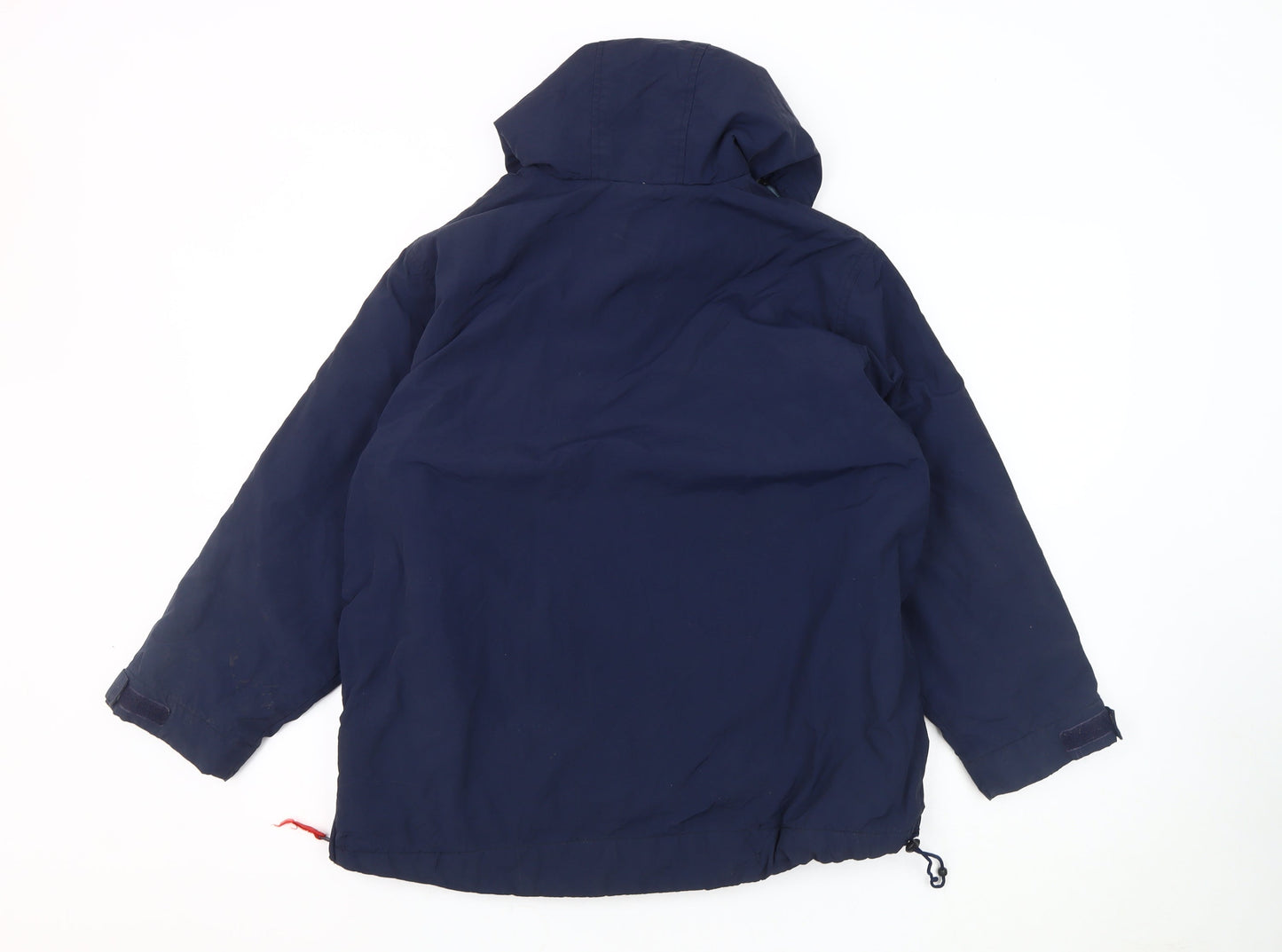 Mini Boden Boys Blue Pullover Hoodie 11-12 Years Lined