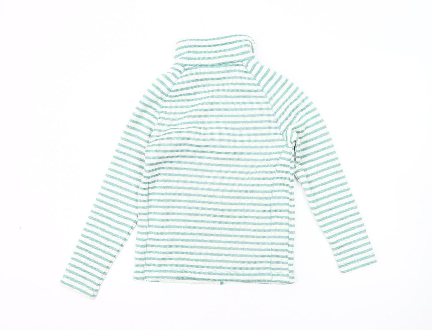 Craghoppers Girls Green Striped Jacket 9-10 Years