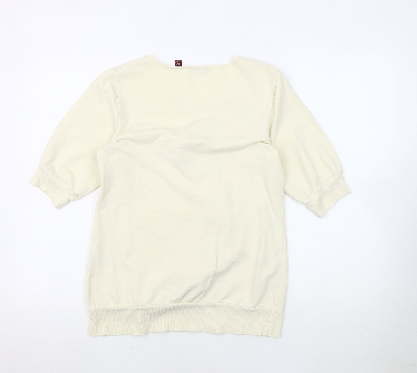 Womens UK Size 10 Ted Baker Ivory Basic Blouse