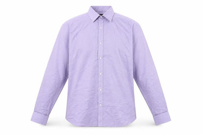 Scott & Taylor Men's Purple Button-Up Shirt, Size 18.5