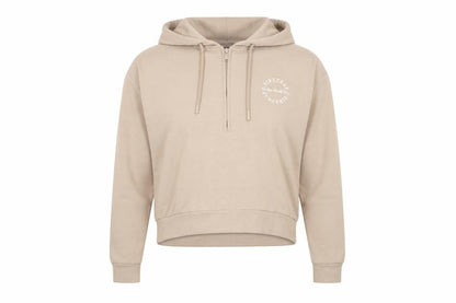 Firetrap Women's Beige Pullover Hoodie Size 10