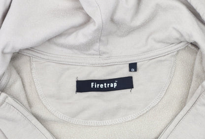 Firetrap Women's Beige Pullover Hoodie Size 10