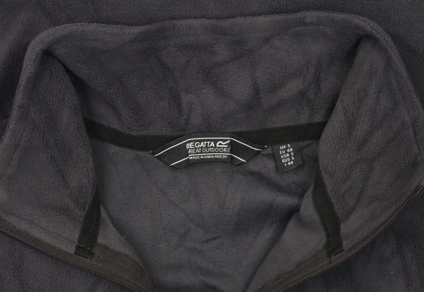 Mens UK Size S Regatta Black Pullover Sweatshirt
