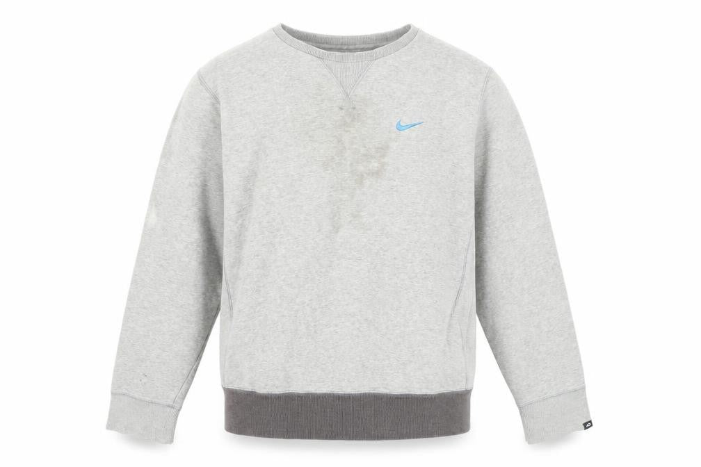 Mens UK Size L Nike Grey Pullover Sweatshirt
