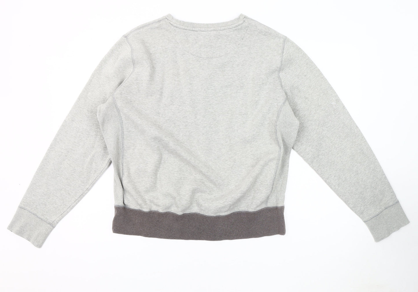 Mens UK Size L Nike Grey Pullover Sweatshirt