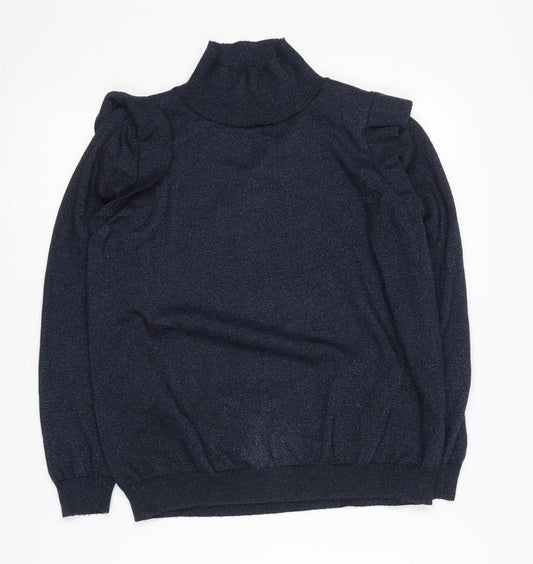 Womens UK Size XL Dunnes Blue Pullover Jumper
