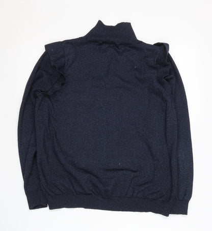 Womens UK Size XL Dunnes Blue Pullover Jumper