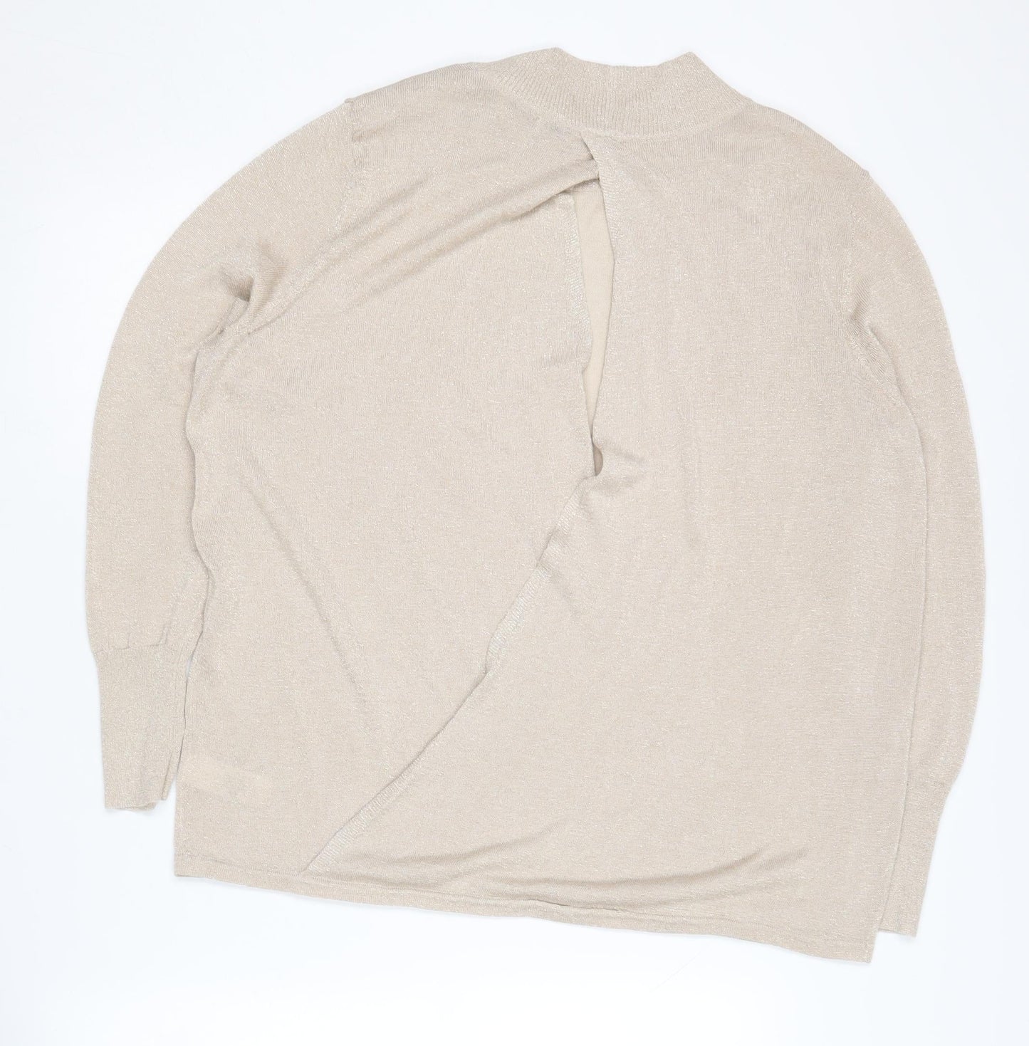 Womens UK Size 20 NEXT Beige Pullover Jumper