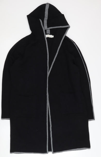 Womens UK Size M JCL Black Overcoat