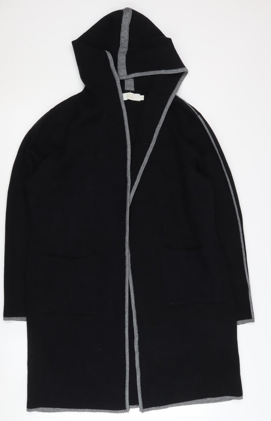 Womens UK Size M JCL Black Overcoat