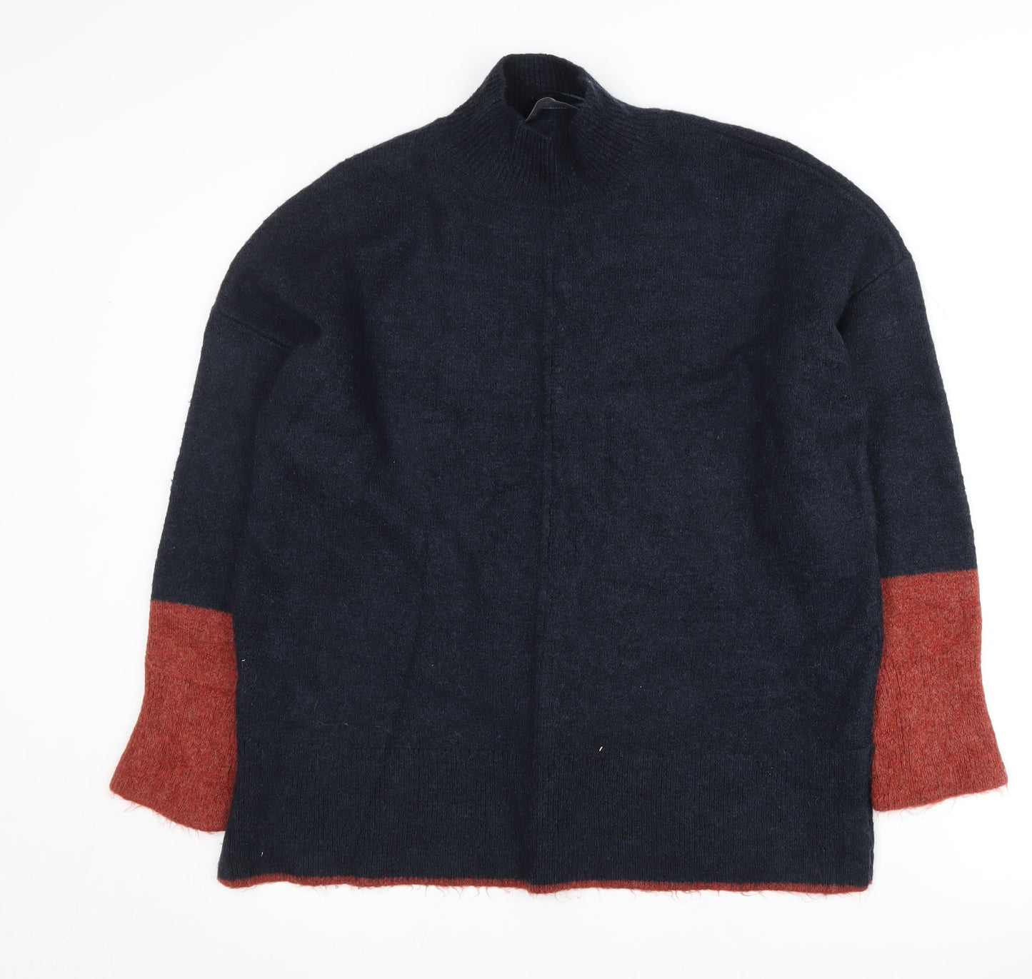 Womens UK Size L Marks and Spencer Blue Pullover Jumper