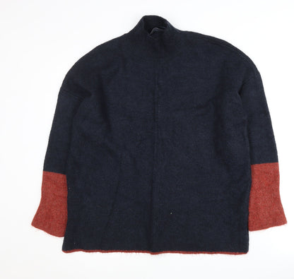 Womens UK Size L Marks and Spencer Blue Pullover Jumper