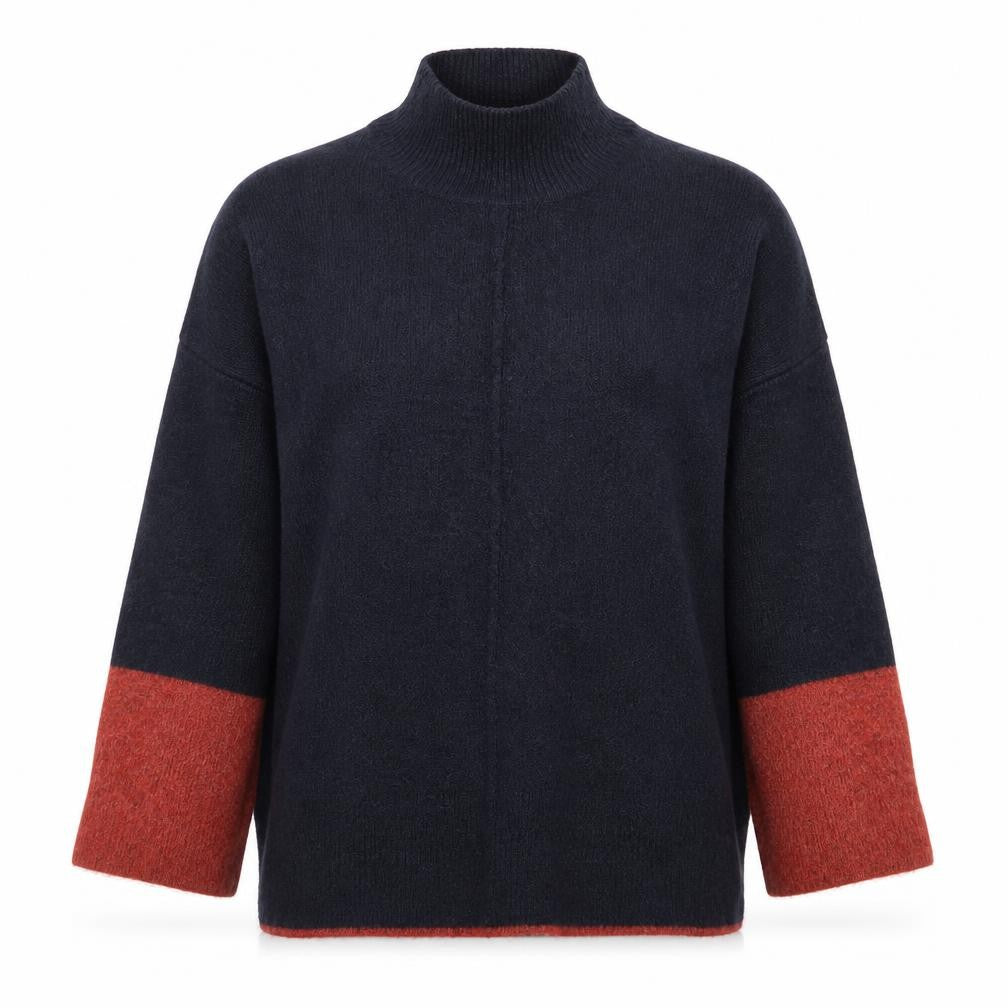 Womens UK Size L Marks and Spencer Blue Pullover Jumper