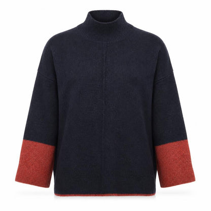 Womens UK Size L Marks and Spencer Blue Pullover Jumper