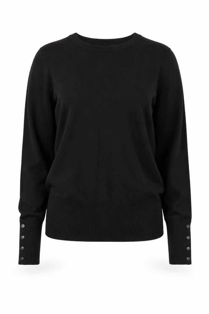 Womens UK Size 8 Dorothy Perkins Black Pullover Jumper
