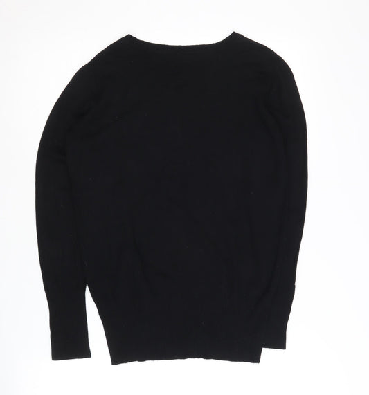 Womens UK Size 8 Dorothy Perkins Black Pullover Jumper