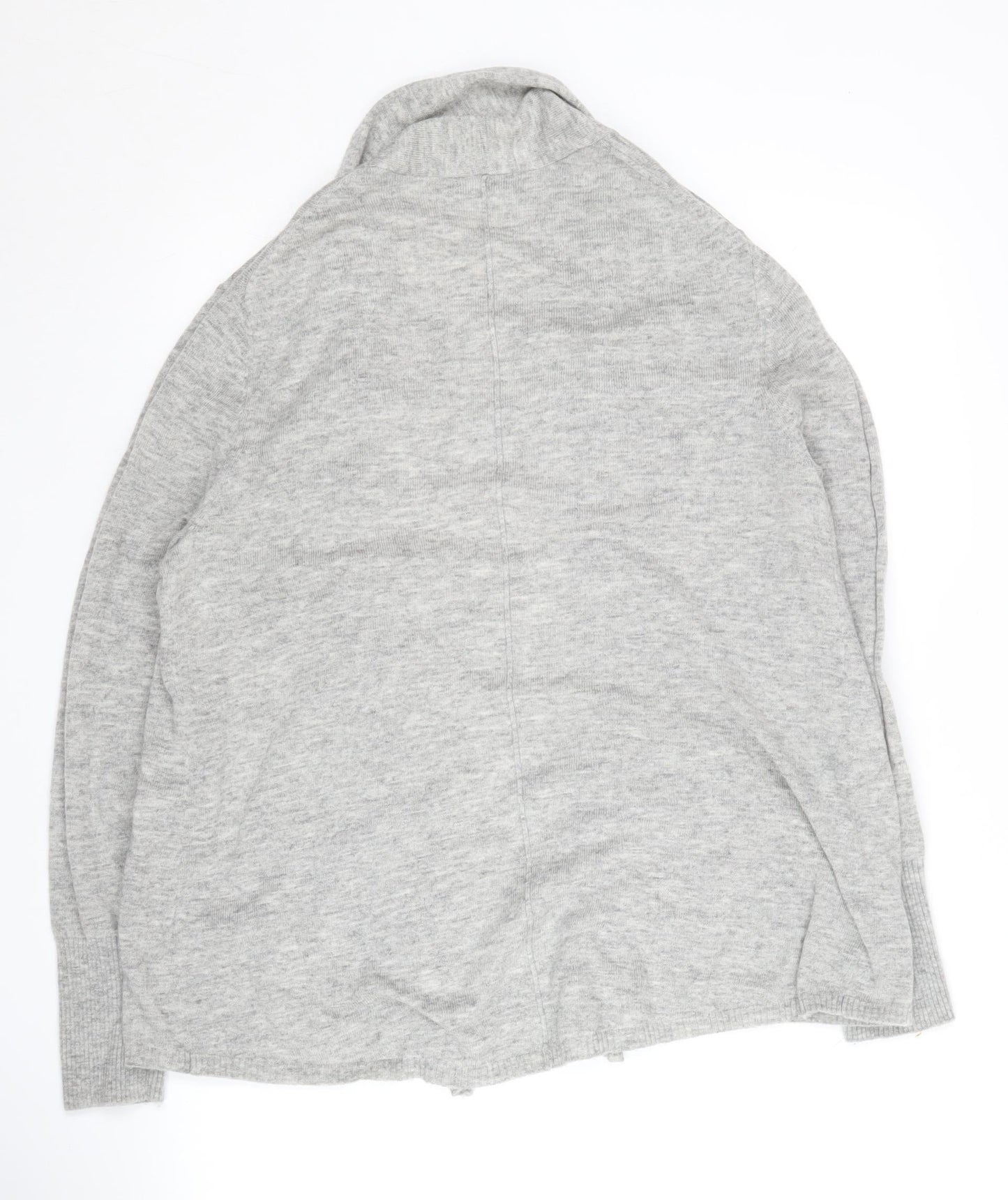 Womens UK Size 16 M&Co Grey Cardigan Jumper