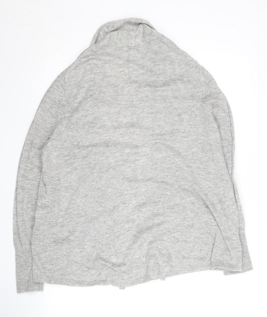 Womens UK Size 16 M&Co Grey Cardigan Jumper