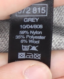 Womens UK Size 16 M&Co Grey Cardigan Jumper