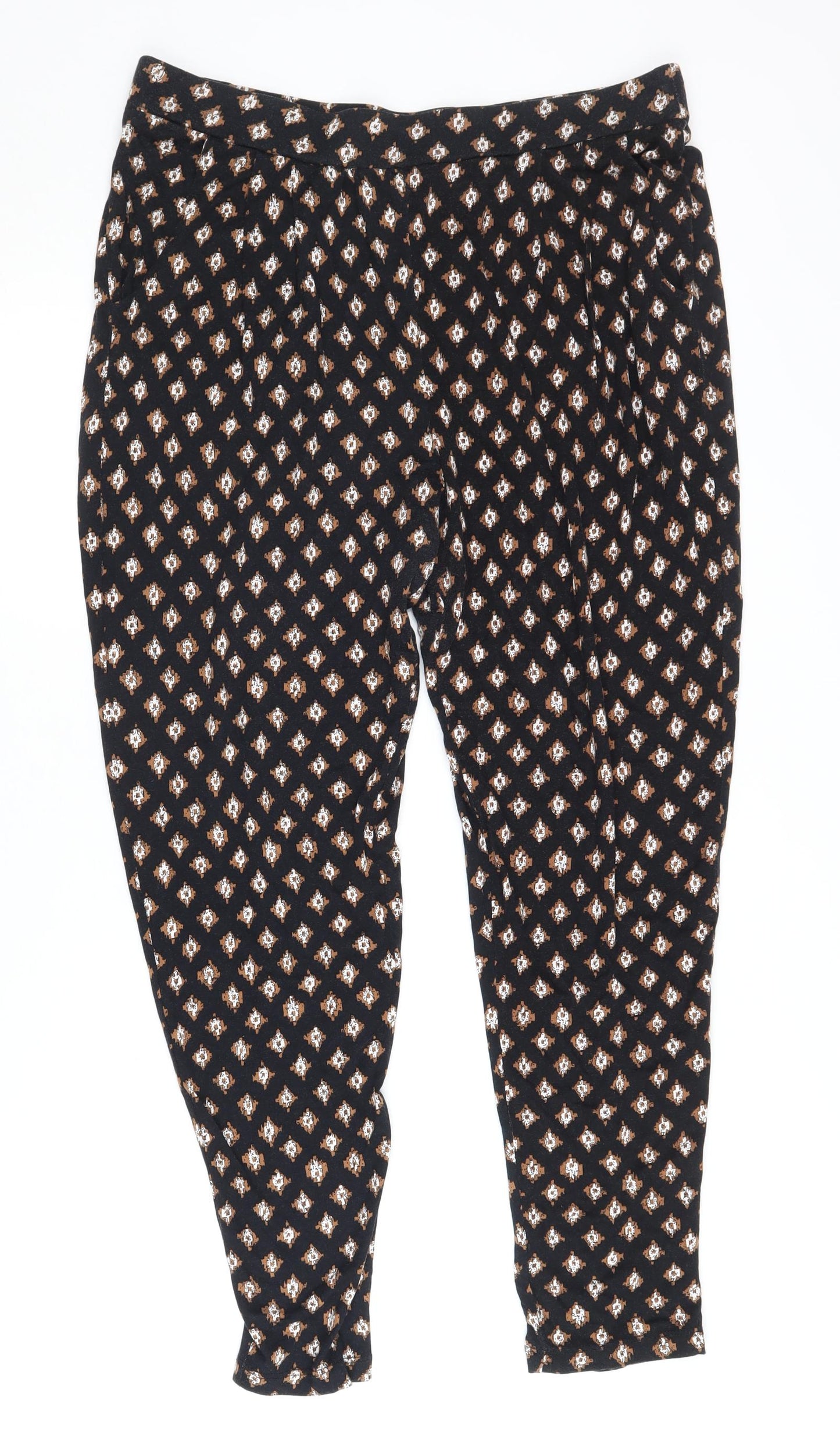 Womens UK Size 12 Debenhams   Black Trousers