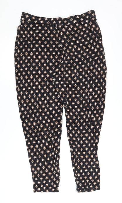 Womens UK Size 12 Debenhams   Black Trousers