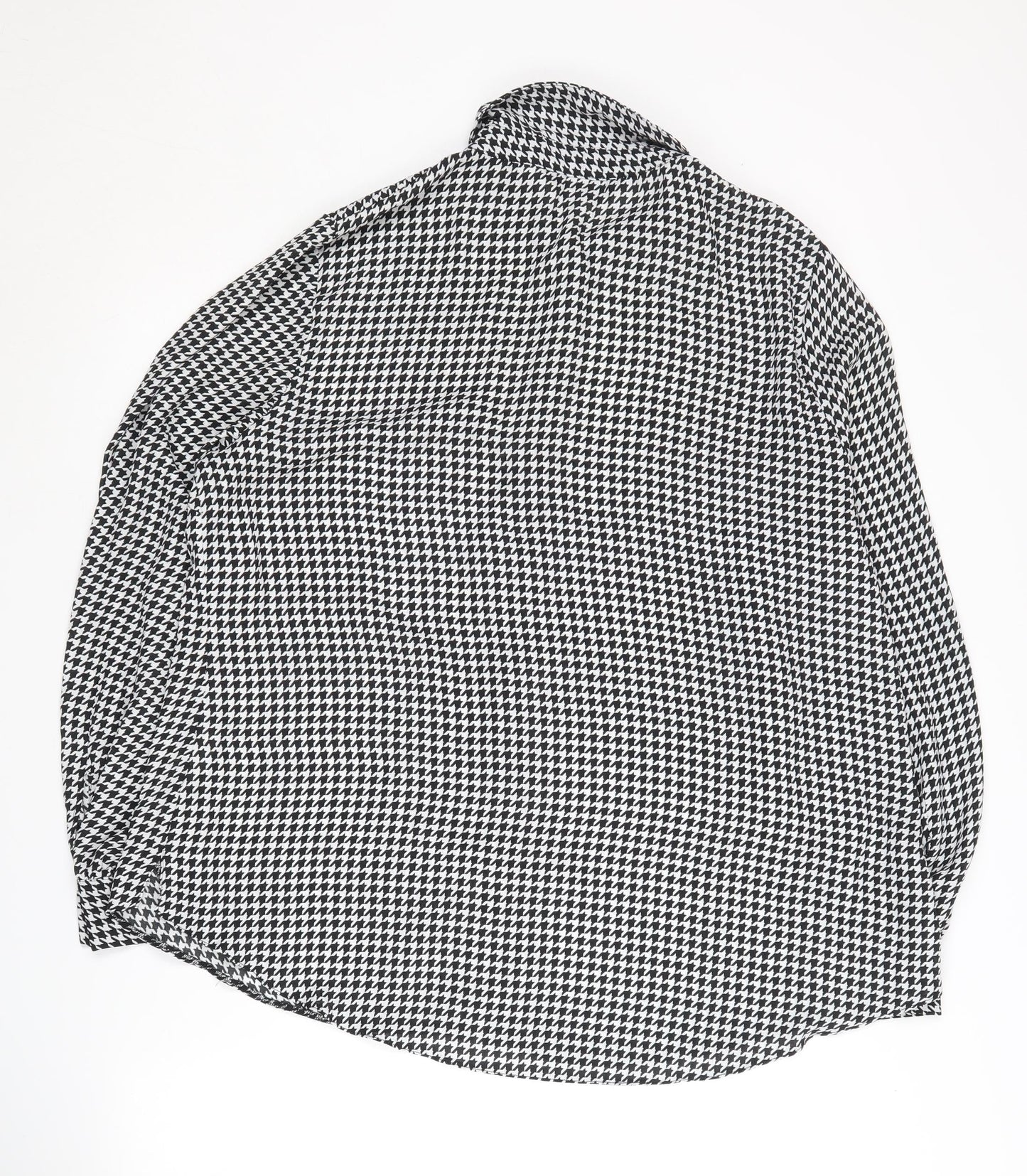 Womens UK Size 18 Dorothy Perkins Black Basic Button-Up