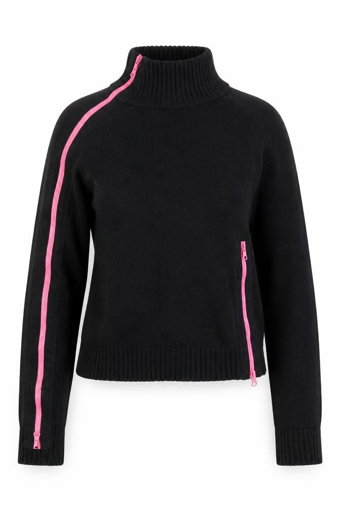 Womens UK Size 12 Zara Black Pullover Jumper