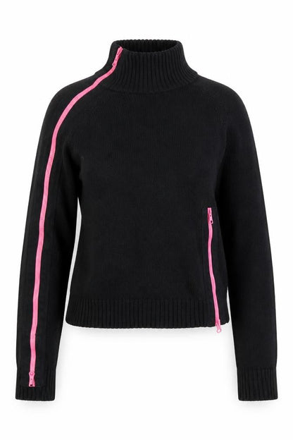 Womens UK Size 12 Zara Black Pullover Jumper
