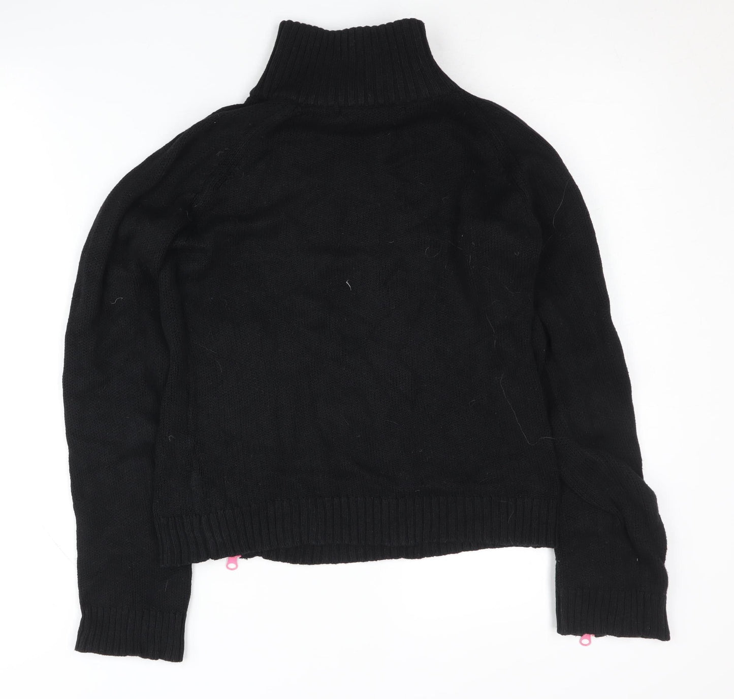 Womens UK Size 12 Zara Black Pullover Jumper