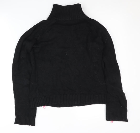 Womens UK Size 12 Zara Black Pullover Jumper