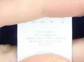 Boohoo Women's Blue Full Zip Hoodie Size 8