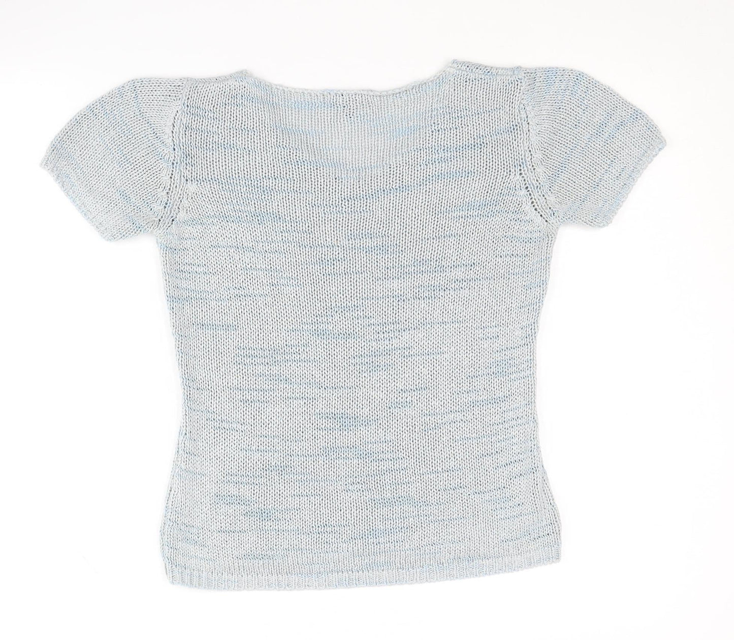 Womens UK Size S Per Una Blue Pullover Jumper