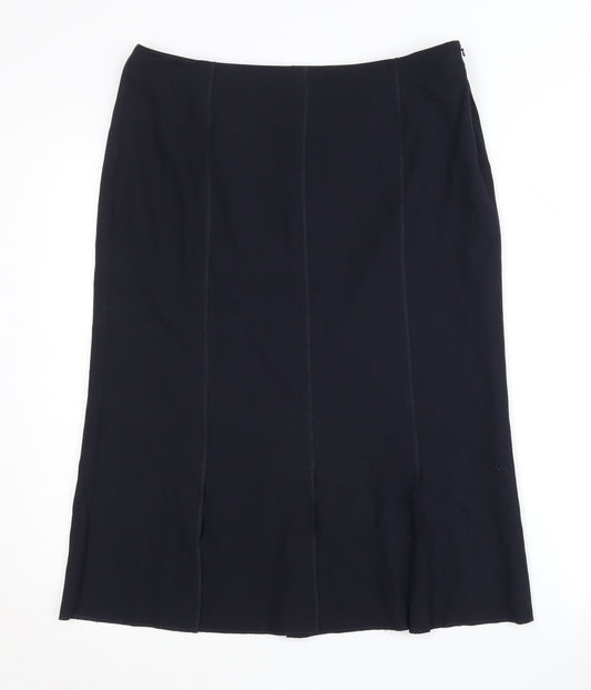 Marks and Spencer Women's Black Midi Pencil Skirt Size 14