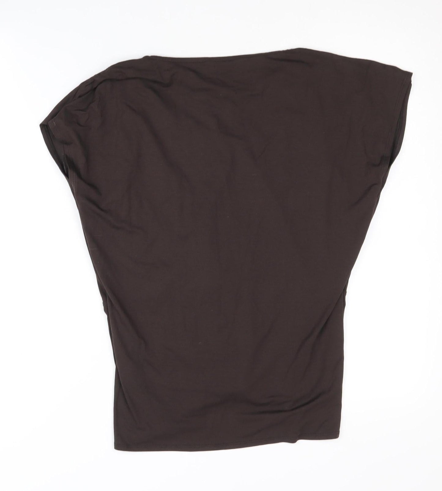 Marks and Spencer Women's Brown Wrap Top UK 16