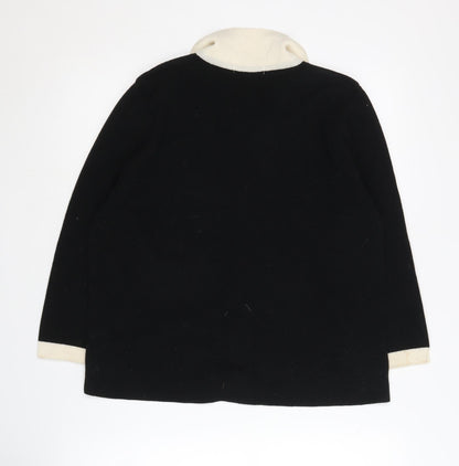Womens UK Size 8 Marks and Spencer Black Cardigan Jumper